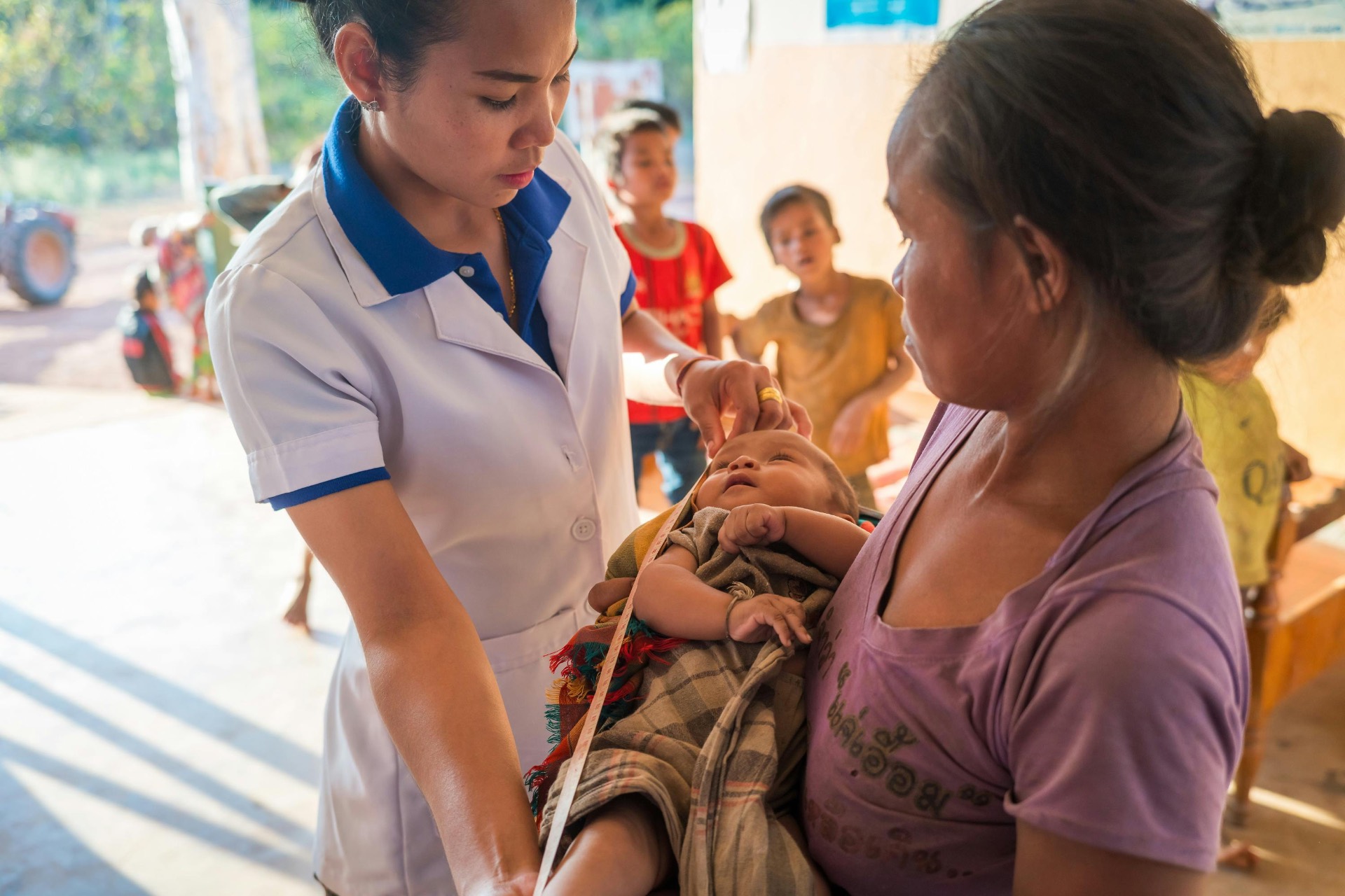 Maternal & child health, on the ground